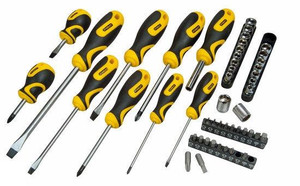 Stanley Screwdriver Set with Bag 48pcs