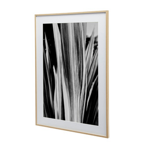 GoodHome Aluminium Picture Frame Banggi 50 x 70 cm, wood effect