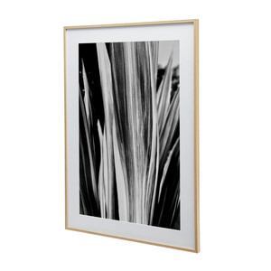 GoodHome Aluminium Picture Frame Banggi 50 x 70 cm, wood effect