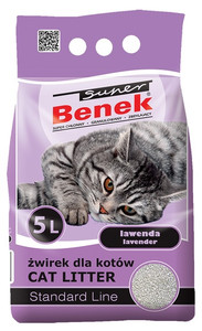 Cat Litter Super Benek Lavender 5L