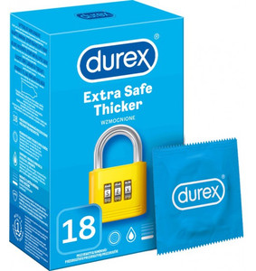Durex Condoms Extra Safe 18pcs