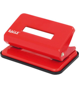 Eagle 2-Hole Punch 10 Sheets, red