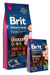 Brit Dog Food Premium By Nature Junior L Large 3kg