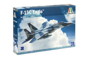 Italeri Plastic Model Kit F-15C Eagle 14+