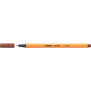 Stabilo Point 88 Fineliners 88/38 Sanguine 10pcs