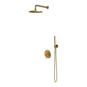 Omnires Concealed Shower Set Preston, brushed gold