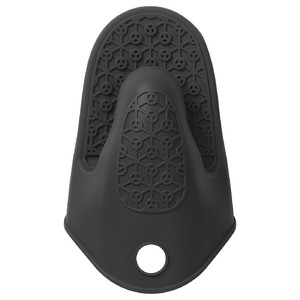 SANDVIVA Oven glove, silicone/dark grey