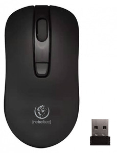 Rebeltec Optical Wireless Mouse Rebeltec, black