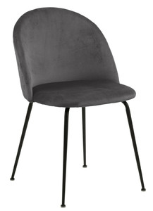 Upholstered Chair Louise, grey