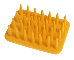 Fiboo Soft Cat Brush, yellow