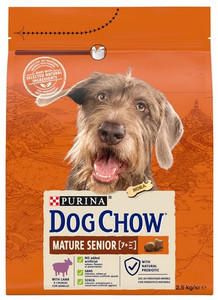 Purina Dog Chow Mature Senior Lamb Dry Dog Food 2.5kg
