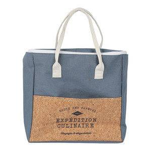 Lunch Bag Refreshing Cork 8l, blue
