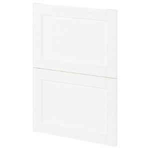 METOD 2 fronts for dishwasher, Enköping white/wood effect, 60 cm