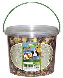Nestor Food for Large Rodents & Rabbits - Nuts & Fruit 3L