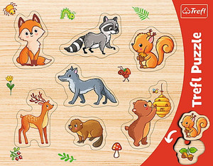 Trefl Wooden Puzzle Forest 15pcs 3+