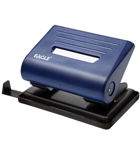 Hole Puncher 2-Hole Punch, 25 Sheets, 5.5mm, blue