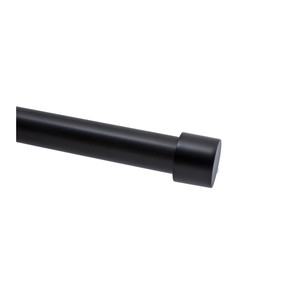 Curtain Pole Finial Luna 19 mm, black