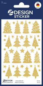 Christmas Stickers Set Chrismtas Tree