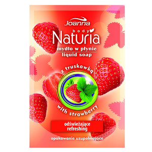Joanna Naturia Body Liquid Soap Strawberry Refil 300ml