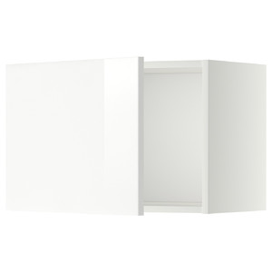 METOD Wall cabinet, white/Ringhult white, 60x40 cm
