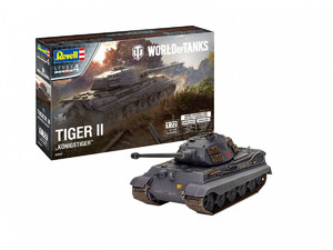 Revell Plastic Model Kit Tiger II Ausf. B Königstiger World of Tanks 12+
