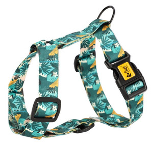 Dingo Dog Harness Guard City - Monstera Size S