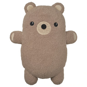 GREJSIMOJS Soft toy, bear/beige, 100 cm