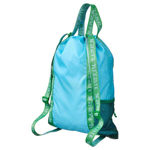 BLÅVINGAD Backpack, blue/green, 13 l