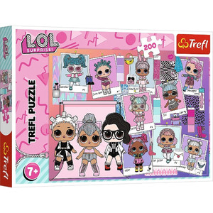 Trefl Children's Puzzle L.O.L Surprise Lovely Dolls 200pcs 7+