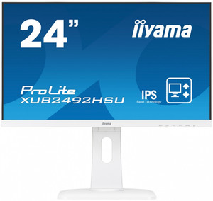 Iiyama 24" Monitor IPS HDMI DP USB XUB2492HSU-W1