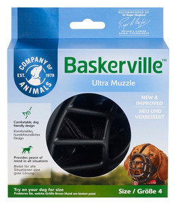 Baskerville Ultra Muzzle Size 4, black