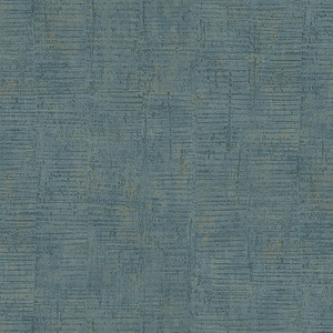 GoodHome Vinyl Wallpaper on Fleece Aur, turquoise