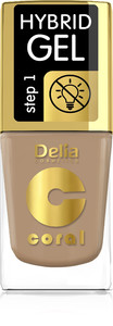 Delia Cosmetics Coral Hybrid Gel Nail Polish no. 75  11ml