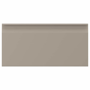 UPPLÖV Drawer front, matt dark beige, 40x20 cm