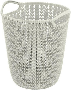 Curver Paper Waste Bin Knit 7l, light beige