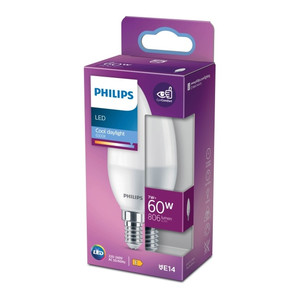 Philips LED Bulb P38 E14 806 lm 6500 K