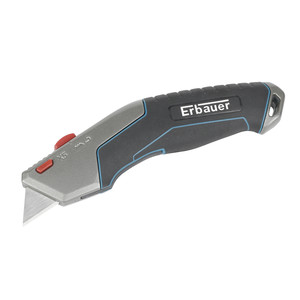 Erbauer Retractable Utility Knife with rubber handle