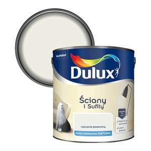 Dulux Walls & Ceilings Matt Latex Paint 2.5l naturally cotton