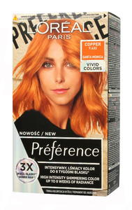 L'Oreal Preference Vivid Colors Hair Dye 7.432 Copper (Santa Monica)