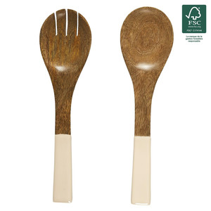 Salad Servers Dune, mango wood
