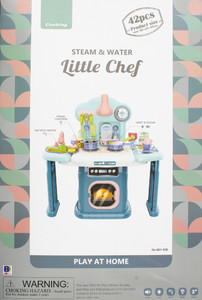 Kitcehen Playset Little Chef Steam & Water 3+
