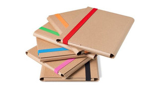 Document Folder with Elastic Band A4 Kraft, 1pc, assorted colours