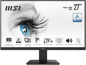 MSI 27" Monitor IPS /FHD/75Hz/HDMI DP/black PRO MP273