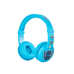 BuddyPhones Headphones Bluetooth Play Glacier, blue