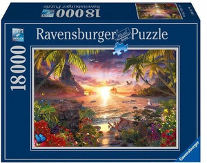 Ravensburger Jigsaw Puzzle Paradise Sunset 18000pcs 12+
