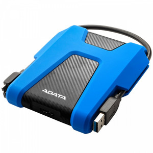 Adata Hard Drive Durable HD680 2TB microUSB3.0, blue