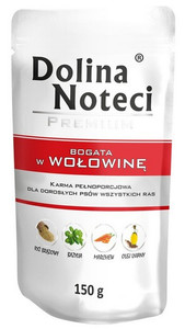 Dolina Noteci Premium Dog Wet Food with Beef 150g