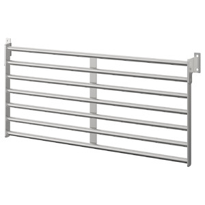 KUNGSFORS Wall grid, stainless steel