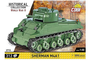 Cobi Blocks Sherman M4A1 312pcs 7+