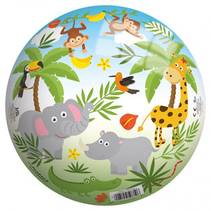 Simba Rubber Ball 23cm Jungle